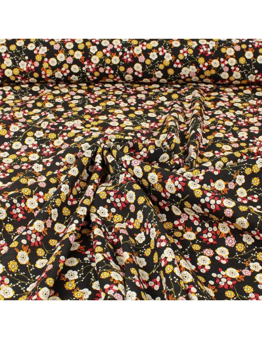 Tissu viscose kohana noir
