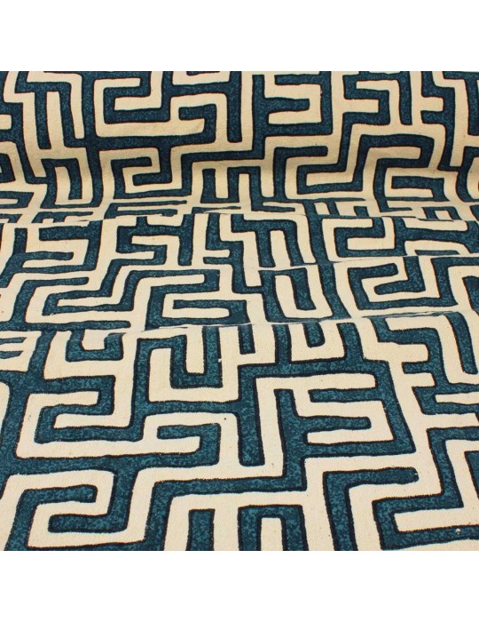 Toile lourde teint indigo