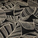 Tissu jacquard Malia noir