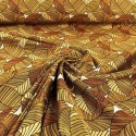 Tissu jacquard zambie doré Tissu jacquard zambie doré