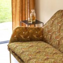 Tissu jacquard zambie doré Tissu jacquard zambie doré