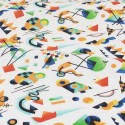 Tissu percale de coton rétro blanc Tissu percale de coton rétro blanc