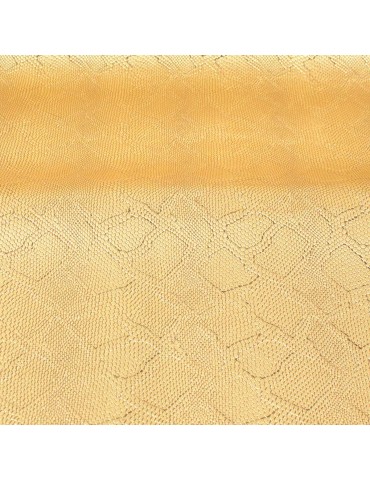 Tissu simili cobra doré