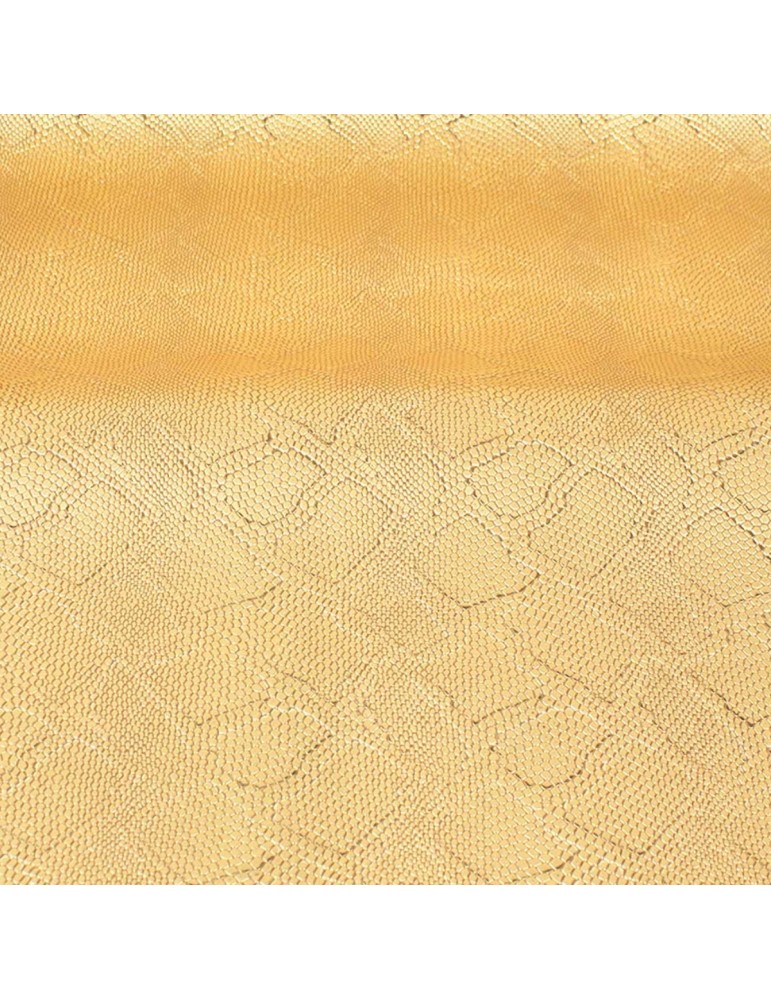 Tissu simili cobra doré Tissu simili cobra doré