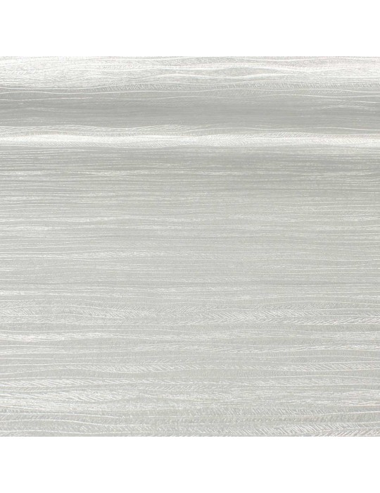 Tissu simili écorce argent