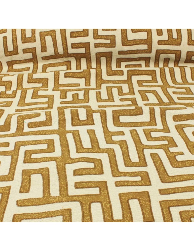 Toile lourde teint ocre Toile lourde teint ocre
