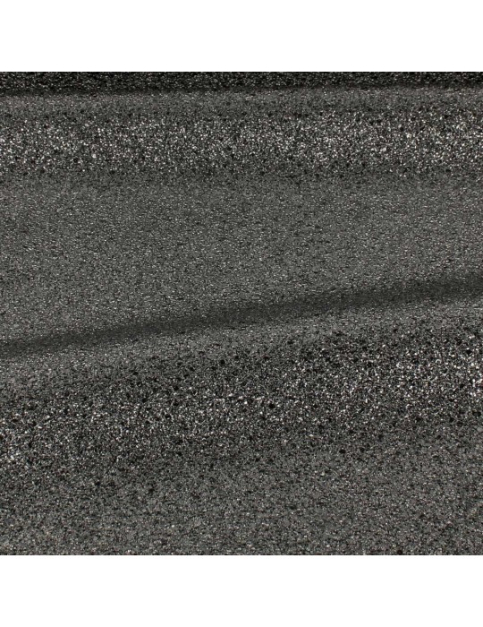 Tissu simili rocks noir