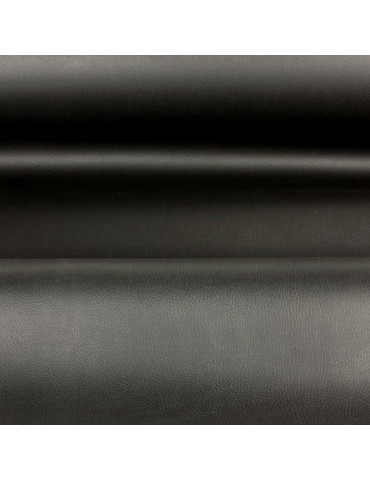 Tissu simili noir double face daim