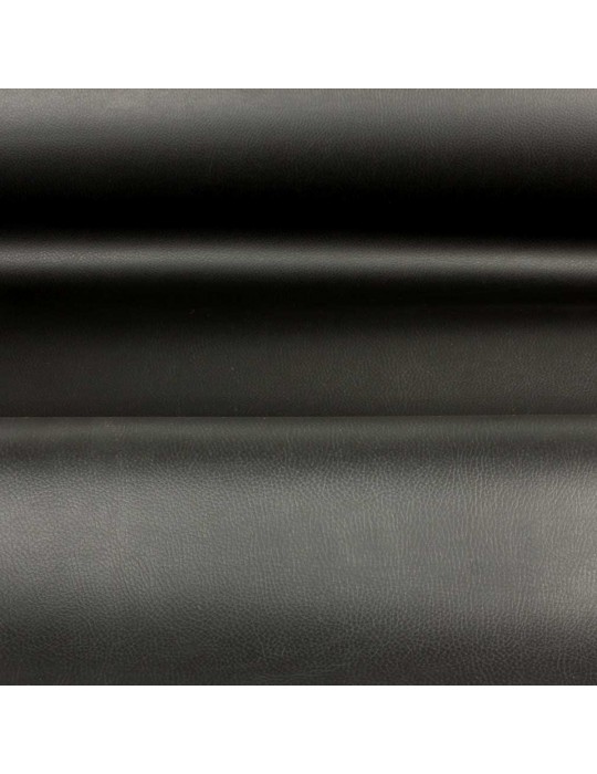 Tissu simili noir double face daim