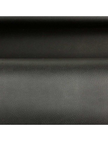 Tissu simili noir double face daim