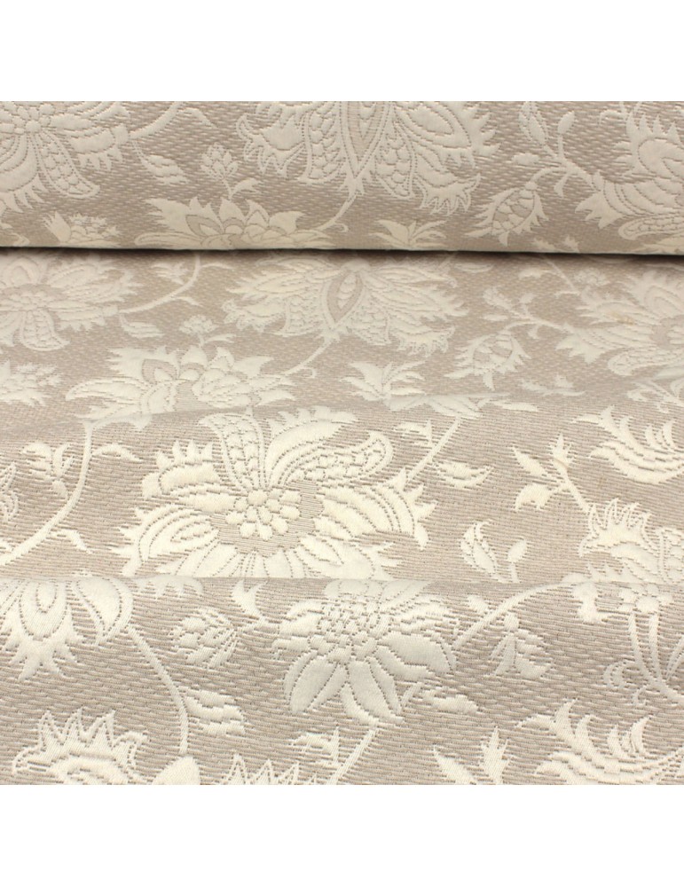 Tissu piqué Hispahan beige Tissu piqué Hispahan beige
