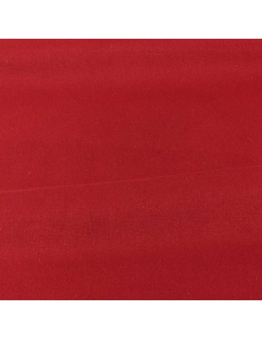 Tissu sergé de coton uni pourpre