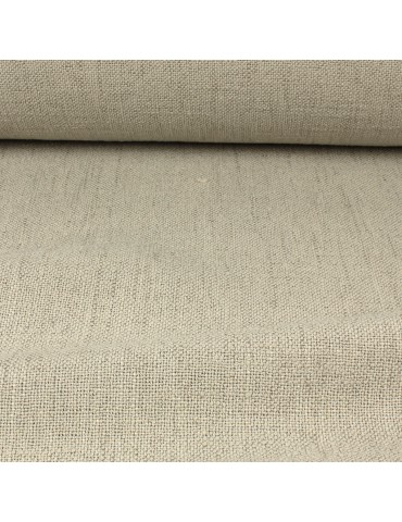 Toile effet lin beige