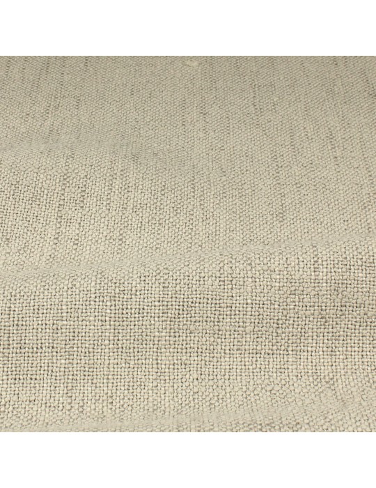 Toile effet lin beige