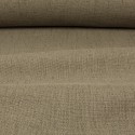 Toile effet lin taupe