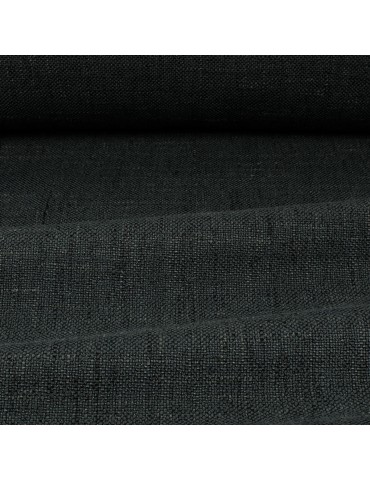 Toile effet lin gris
