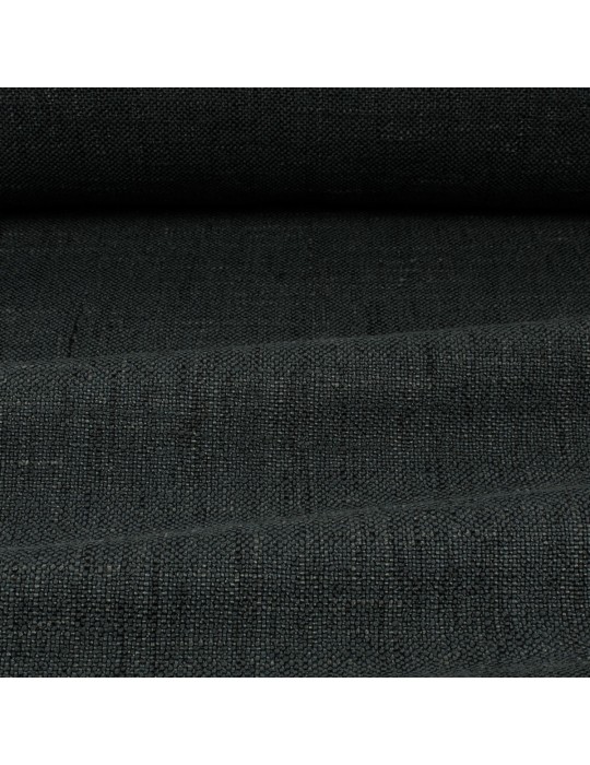 Toile effet lin gris