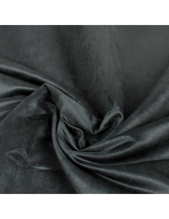 Coupon suédine obscurcissant noir 300 x 140 cm