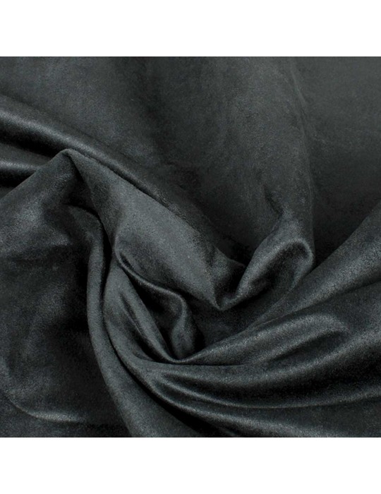 Coupon suédine obscurcissant noir 300 x 140 cm