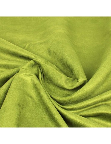 Coupon suédine obscurcissant vert 300 x 140 cm