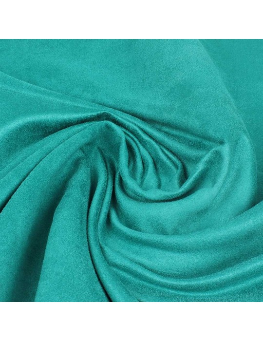 Coupon suédine obscurcissant bleu agathe 300 x 140 cm