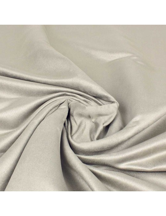 Coupon suédine obscurcissant gris 300 x 140 cm