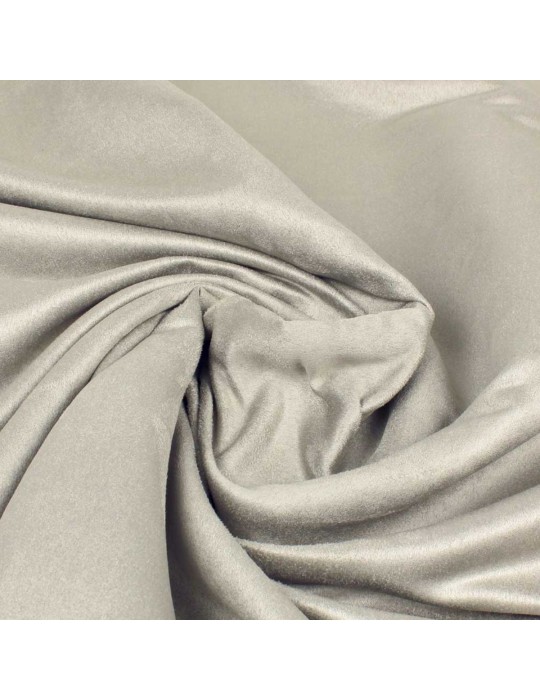 Coupon suédine obscurcissant gris 300 x 140 cm