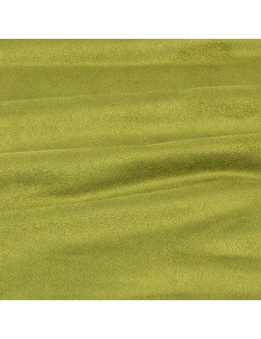 Coupon suédine antitaches 50 x 140 cm vert fenouil