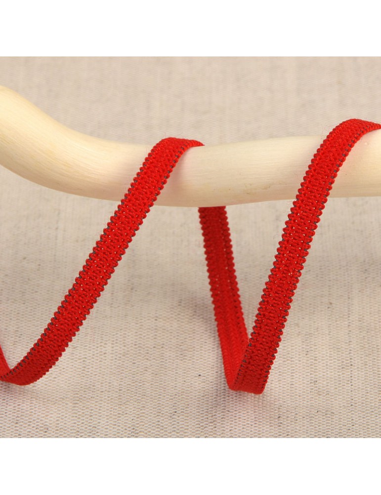 Ruban élastique 20 mm rouge Ruban élastique 20 mm rouge