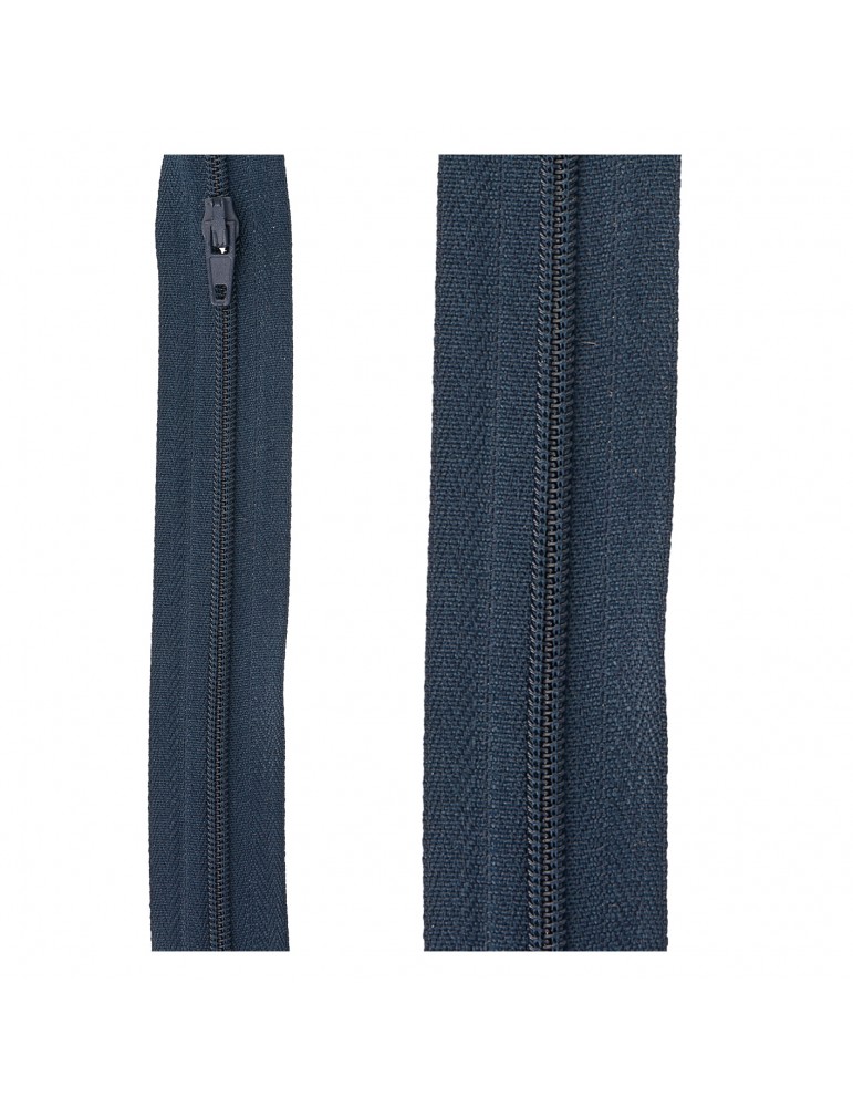 Chaîne polyester N°3 bleu