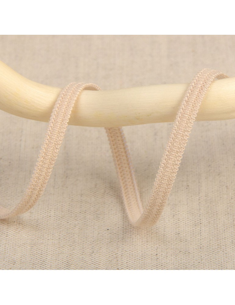 Ruban élastique 20 mm beige Ruban élastique 20 mm beige
