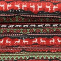 Tissu Jersey imprimé ours/rennes Tissu Jersey imprimé ours/rennes