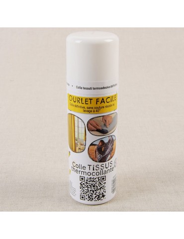 Colle tissus spray ourlet