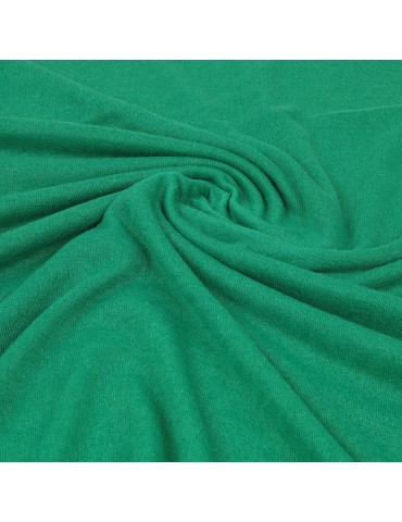 Coupon tissu jersey uni vert 300 x 145 cm