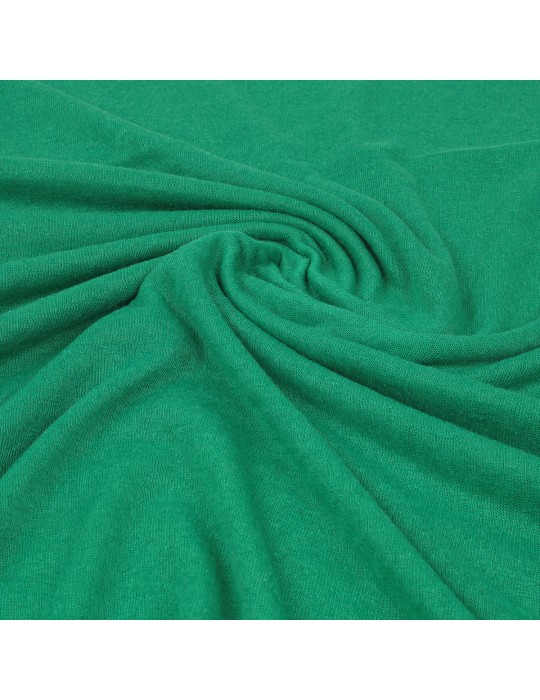 Coupon tissu jersey uni vert 300 x 145 cm