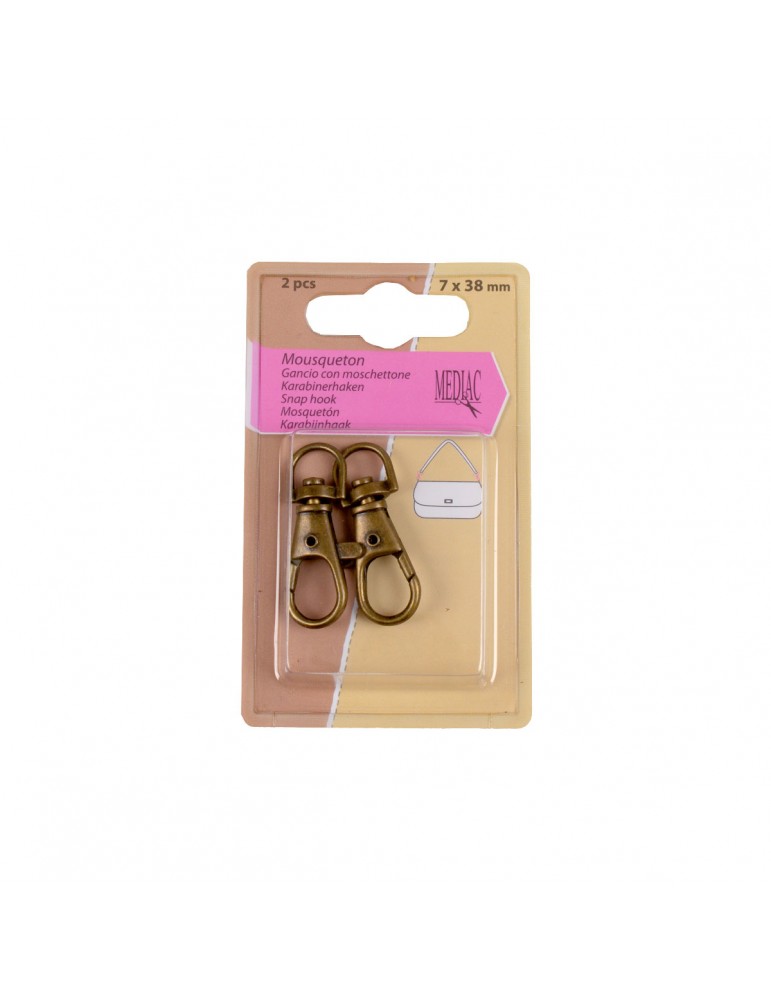 Mousquetons de sangle 7 x 38 mm Mousquetons de sangle 7 x 38 mm