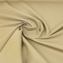 Toile coton unie beige
