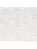Dentelle élastique 60mm blanc Dentelle élastique 60mm blanc
