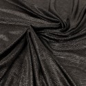 Coupon tissu jersey foil noir 300 x 140 cm Coupon tissu jersey foil noir 300 x 140 cm