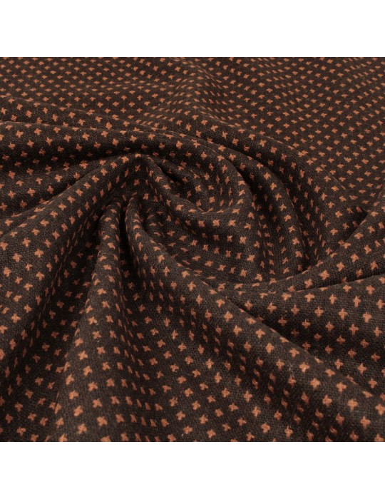 Coupon habillement croix polyester/laine 150 x 145 cm