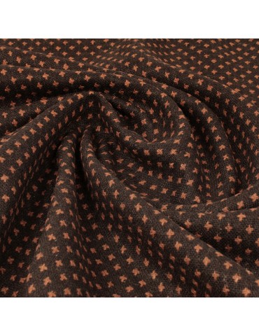 Coupon habillement croix polyester/laine 150 x 145 cm