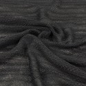 Coupon lainage dévoré noir 200 x 120 cm Coupon lainage dévoré noir 200 x 120 cm