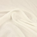 Tissu crépon écru Tissu crépon écru