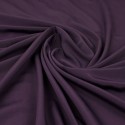 Tissu polyester uni aubergine Tissu polyester uni aubergine