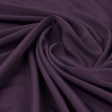 Tissu polyester uni aubergine Tissu polyester uni aubergine
