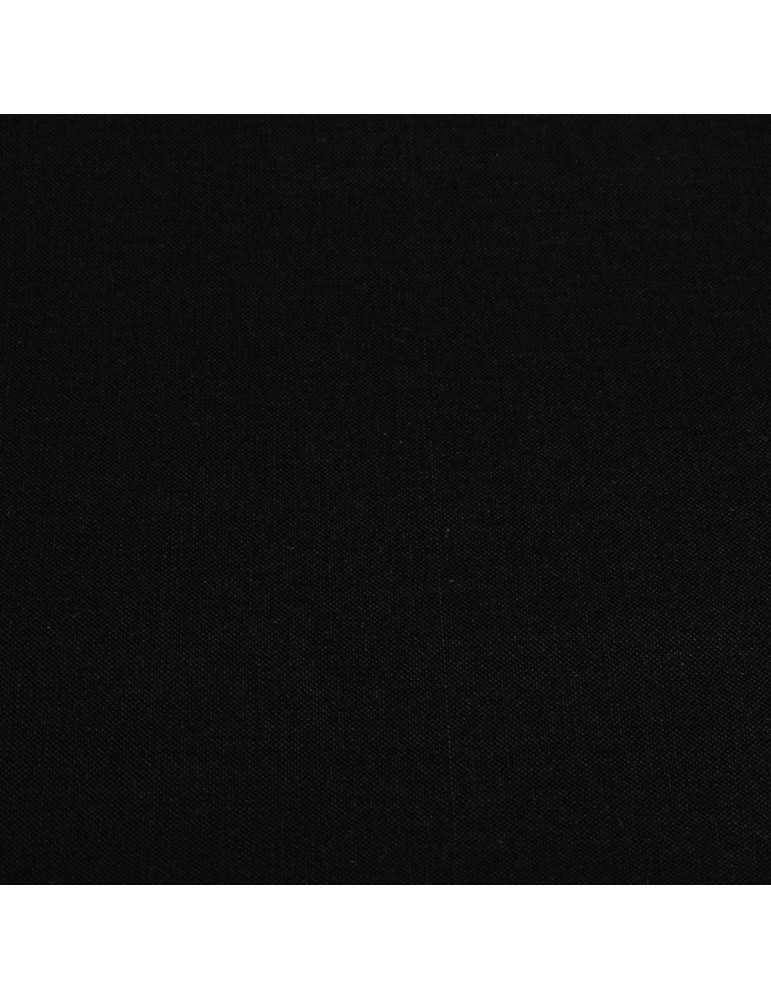 Coupon coton uni 50 x 50 cm noir Coupon coton uni 50 x 50 cm noir