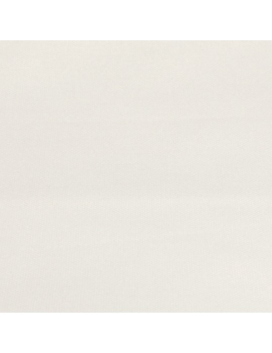 Coupon coton uni 50 x 50 cm blanc