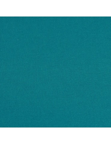 Coupon coton uni 50 x 50 cm bleu