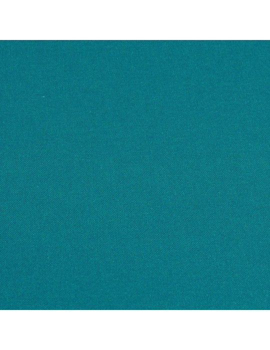 Coupon coton uni 50 x 50 cm bleu