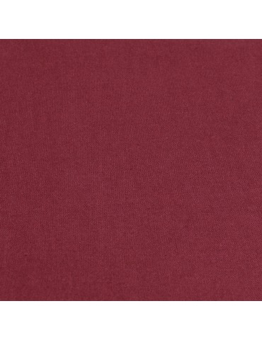 Coupon coton uni 50 x 50 cm  rouge